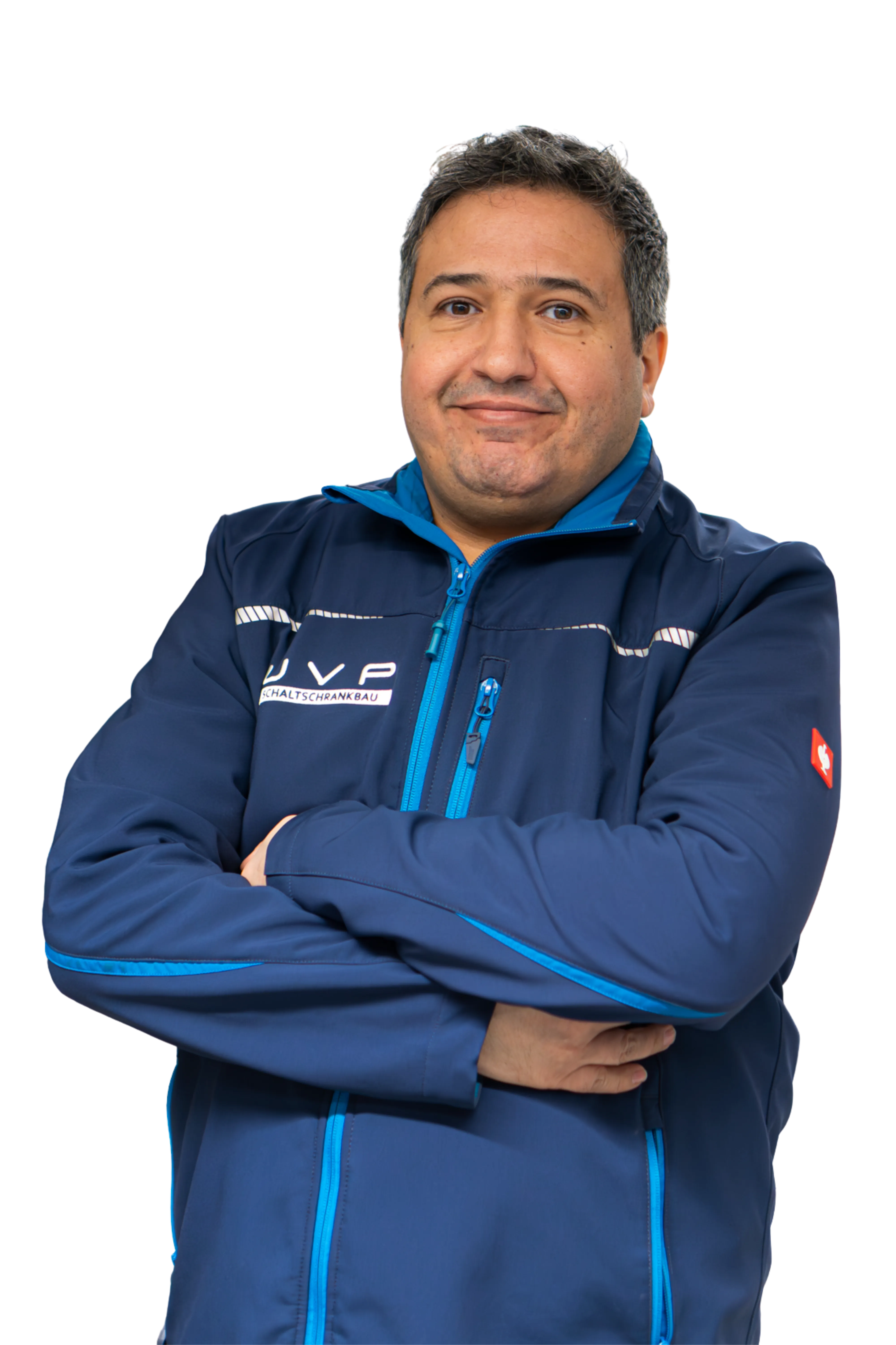 Mitarbeiter im Bereich Elektro bei UVP in Pleidelsheim